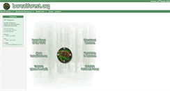 Desktop Screenshot of borealforest.org
